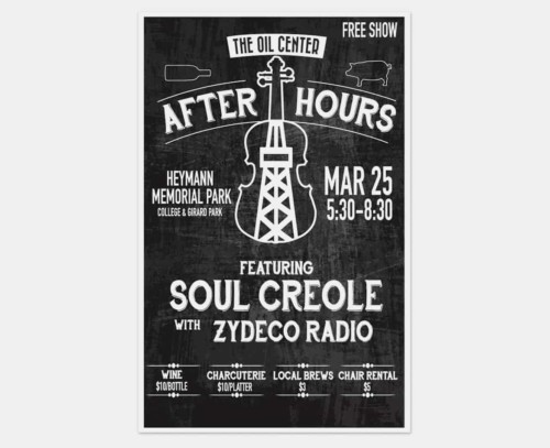 Oil Center After Hours Poster
